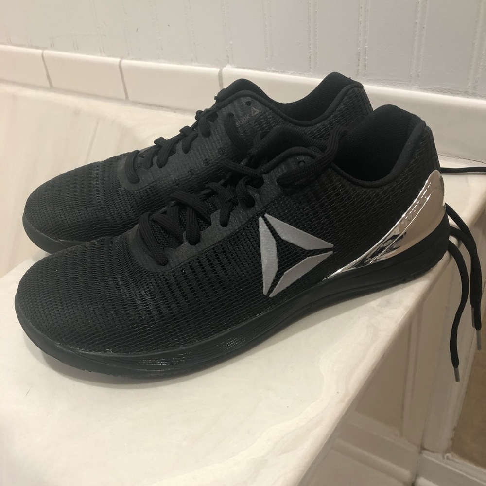 Reebok CrossFit Nano 7’s, black, 8.5